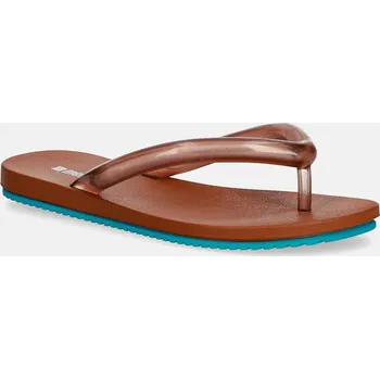 Dámské žabky Žabky Melissa MELISSA FLIP FLOP AIRFLOW AD M.37942.BR478 hnědá 88X, EUR 38