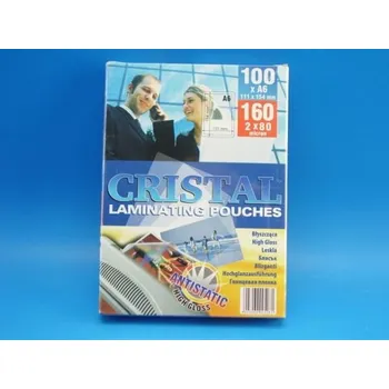 Laminovací fólie Kapsy laminovací A6/80 mikr. 100ks /609.183