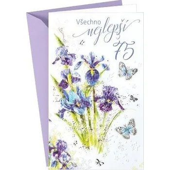 ARGUS Přání k narozeninám 75 15-6385c75