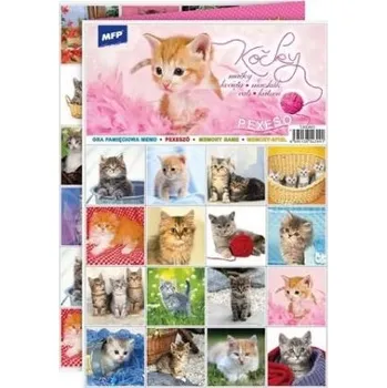 Pexeso Pexeso papírové A4 Kočky MFP