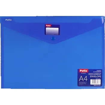 Desky s drukem Patio A4 s ident.modré