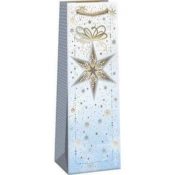 Dárková taška ARGUS Dárková papírová taška LUX na víno (13 x 37.5 cm) 08390159