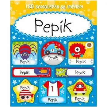 samolepka ARGUS Veselé nálepky samolepky se jménem Pepík 11140154