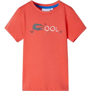 Chlapecké tričko Dětské tričko s krátkým rukávem světle červené 140 - 8721012016590