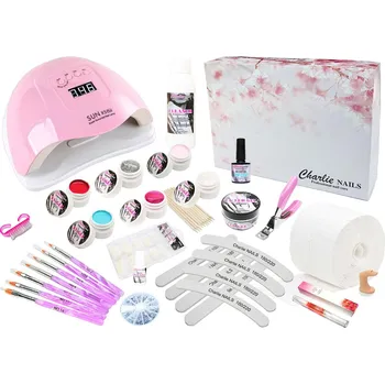 Startovací sada na gelové nehty XXL 120W růžová