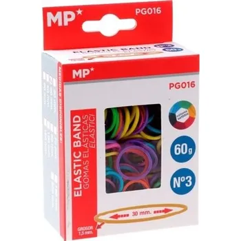 Gumičky barevné fluo mix 30mm 60g PG016