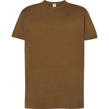 Pánské tričko TRIČKO BAVLNĚNÉ BAVLNA , KLASICKÉ KHAKI, VELIKOST XL, JHK