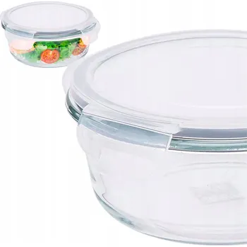 Dóza na potraviny Skleněná Nádoba na potraviny pro skladování Altom Design Fresh 0,95 l