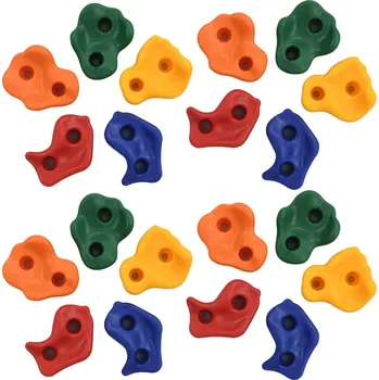 Úchyt pro horolezeckou stěnu Lezecké chyty 20 ks vícebarevné PE - 8719883734002