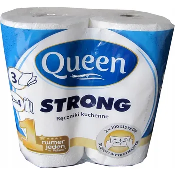 Utěrka Queen Kuchyňské utěrky Strong 2 x 100 útržků