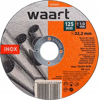 Řezný kotouč Korundový řezný kotouč 125 x 1,0 x 22,2 mm, na nerezovou ocel (Inox)