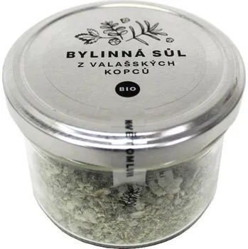 Kuchyňská sůl KVĚTOMLUVA Bylinná sůl Z VALAŠSKÝCH KOPCŮ 130g