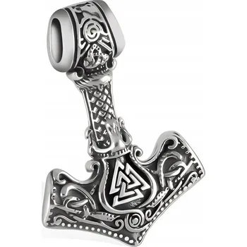 Přívěsek Přívěsek přívěsek stříbro 925 pánské stříbrné kladivo Thora Mjolnir
