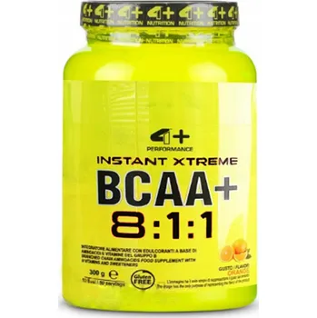 Aminokyselina BCAA XTREME 8:1:1 prášek aminokyseliny 4+ Nutrition 300 g příchuť meloun