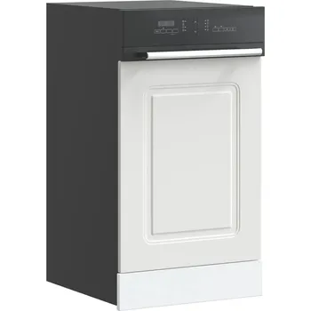 Kuchyňská skříňka Panel na myčku "Kalmar" bílý 45x1,5x67 cm kompozitní dřevo - 8721158419934