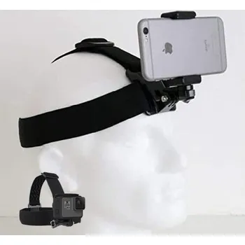 Telesin Držák telefonu i akční kamery na hlavu, čelenka - Head strap for smarphone, GoPro