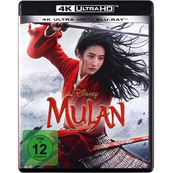 Blu-ray film Disney's Mulan- Live Action Blu-ray 4K disk