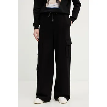 Dámské kalhoty Bavlněné tepláky Patrizia Pepe 8P0814.J399 černá 99X, vel. 40