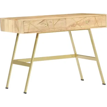 Psací stůl Psací stůl se zásuvkami 100x55x75 cm masivní mangovníkové dřevo - 8719883818481