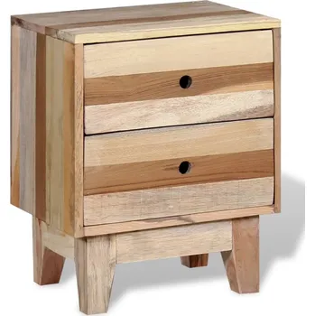 Noční stolek Noční stolek masivní recyklované dřevo - 8718475531036