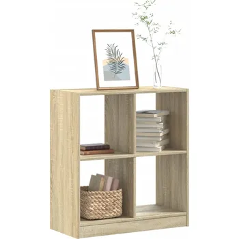 Knihovna Knihovna dub sonoma 68,5 x 32 x 75 cm kompozitní dřevo - 8721102950667