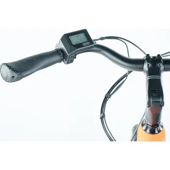 Elektrokolo Městské elektrokolo Leader Fox Saga 2023 oranžová rám 18