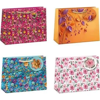 Dárková taška ARGUS Dárková papírová taška (30 x 23 cm) mix 12 ks 07650006