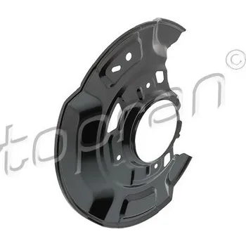 Brzdový systém Ochranný plech proti rozstřikování, brzdový kotouč TOPRAN 601 304 001
