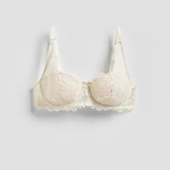 Podprsenka Reserved - Krajková podprsenka - krémová - 705HQ-01X - 705HQ-01X-85C