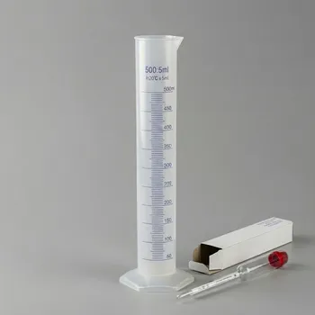 Kuchyňský teploměr Cukroměr 0-20 % (bez teploměru) + Odměrný válec 500ml (plastový)