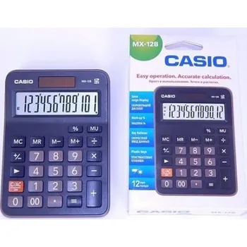 Kancelářská technika Kalkulačka CASIO MX 12 B BK / 45011337