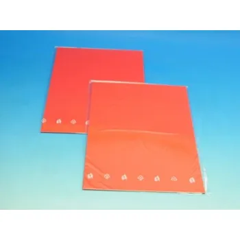 Barevný papír Karton barevný TBK 04 červený 160g 10ks