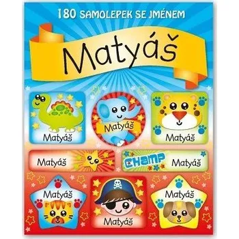 samolepka ARGUS Veselé nálepky samolepky se jménem Matyáš 11140091