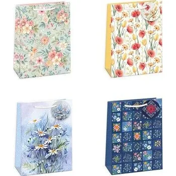 Dárková taška ARGUS Dárková papírová taška 23 x 32 cm mix 12 ks 07550023