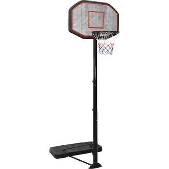 Basketbalový koš Basketbalový koš černý 258–363 cm polyethylen - 8720287110415