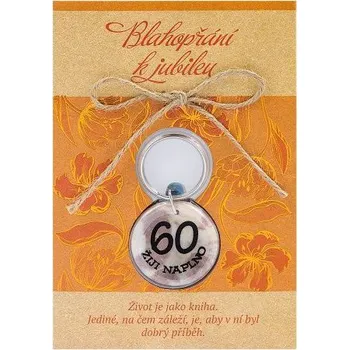 ARGUS Blahopřání s klíčenkou 23220037