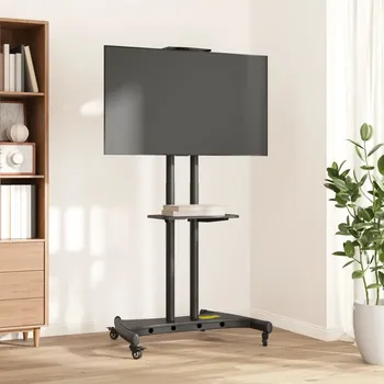 Televizní stolek TV stojan na kolečkách 32"–70" Max VESA 600 x 400 mm 60 kg - 8721012476097