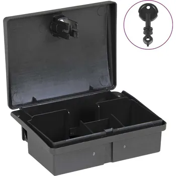 Hubení hlodavce pasti na myši 10 ks černé 13x10x4 cm - 8721158709509