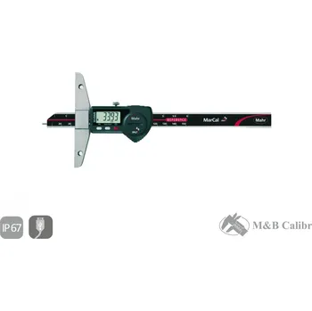 Posuvné měřítko Digitální hloubkoměr 200/0,01 mm IP67 | MarCal 30 EWR Mahr