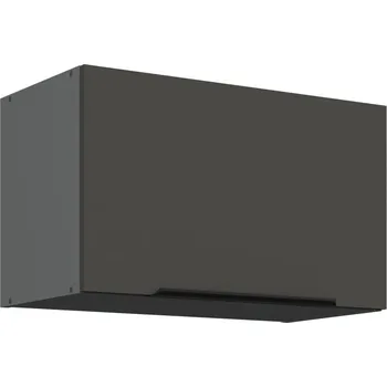 Kuchyňská skříňka Digestořová skříňka LUNARA - šířka 60 cm, grafit / antracit