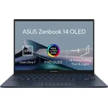 ASUS NTB Zenbook 14 (UX3405CA-OLED644W), Ultra 7 255H, 14" 1920x1200, 32GB, 1TB SSD, iArc, W11 Home, Ponder Blue