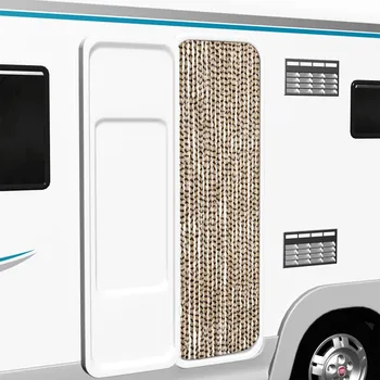 Síť proti hmyzu Závěs proti hmyzu béžovo-hnědý 56 x 185 cm Chenille - 8720286140840