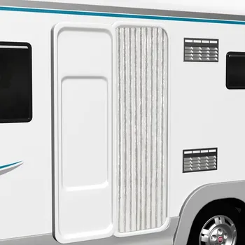 Síť proti hmyzu Závěs proti hmyzu světle šedý a bílý 56 x 185 cm žinylka - 8721012467392