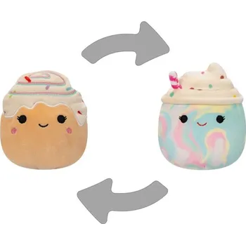 Dětské zboží Plyšák Squishmallows 2v1 Frappé Kelen a skořicová rolka Rease