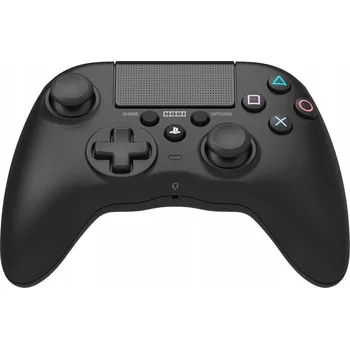 Gamepad Bezdrátový a drátový Bezdrátový ovladač (ovladač) pro PS4 HORI, černý