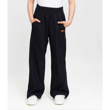 Dívčí kalhoty Dětské široké džínové kalhoty Velikost: 146/152