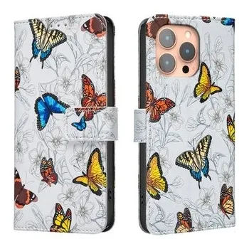 Pouzdro Book Binfen Painted Samsung A176, A266 Galaxy A17, A26 , Butterfly