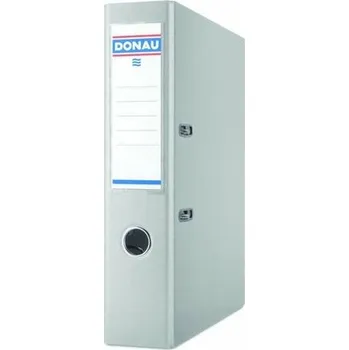 Pákový pořadač Donau, PP, A4 75 mm, šedý