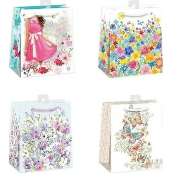 Dárková taška ARGUS Dárková papírová taška 19 x 23 cm mix 12 ks 07450013h