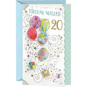 ARGUS Přání k 20. narozeninám 15-6534c20